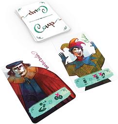 Coup: Promo Bufão & Burocrata (Jogo Base necessário para jogar)